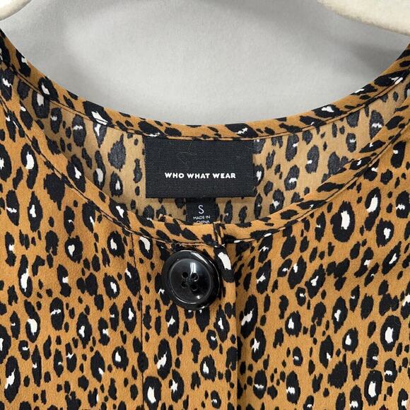 Who What Wear Leopard Dress Women Small Swiftie Reputation Baddie Retro Glam - Picture 12 of 12